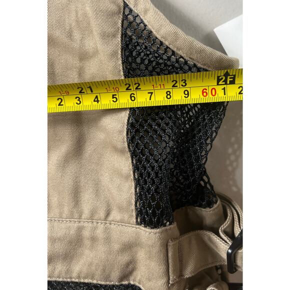 Cabela's XL Maple Vest Multi Pocket Mesh NWT Fishing Shooting Twins Budweiser - Picture 6 of 6